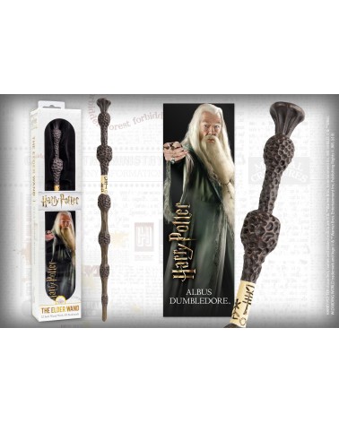 Acheter la baguette d'Albus Dumbledore avec son marque page 3D